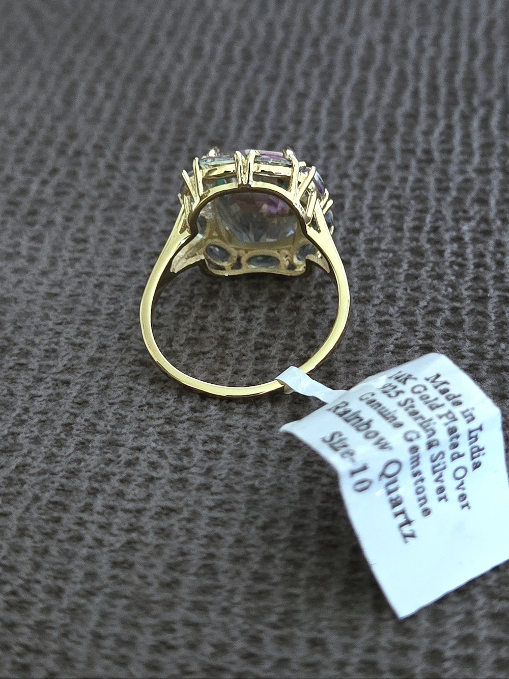 Shivam Rainbow🌈 Quartz Ring💍 - NWT - Picture 10 of 16